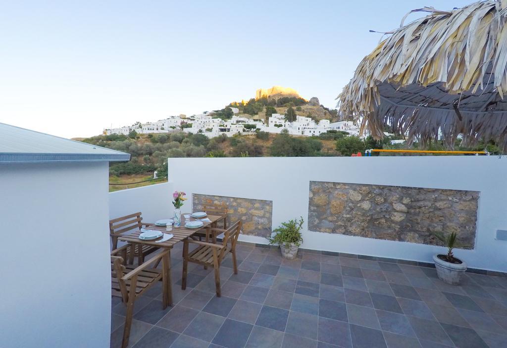 Lindos Seaside Junior Apartment Exteriör bild