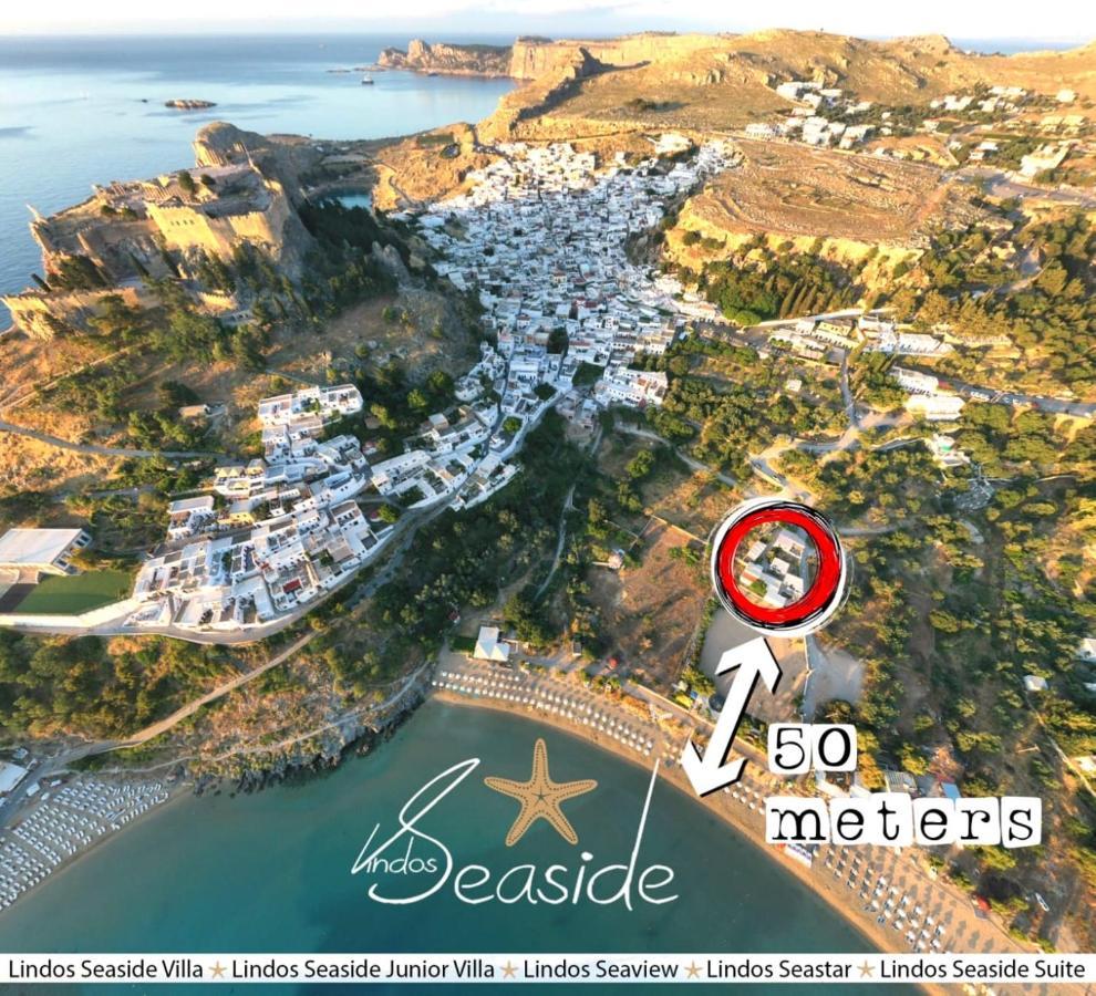 Lindos Seaside Junior Apartment Exteriör bild